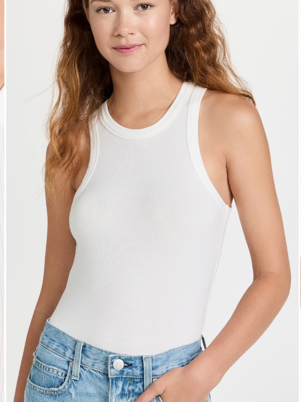 Pistola Blake Ribbed Tank Top Bodysuit